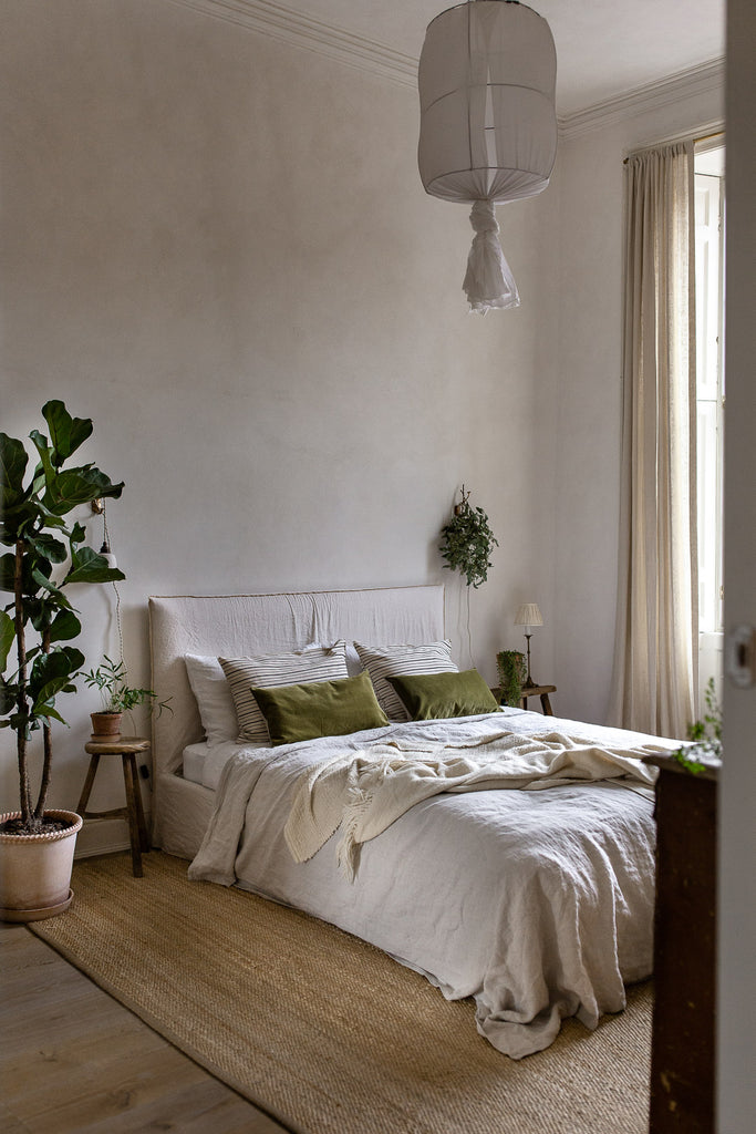 calming natural bedroom decor ideas for slow living 
