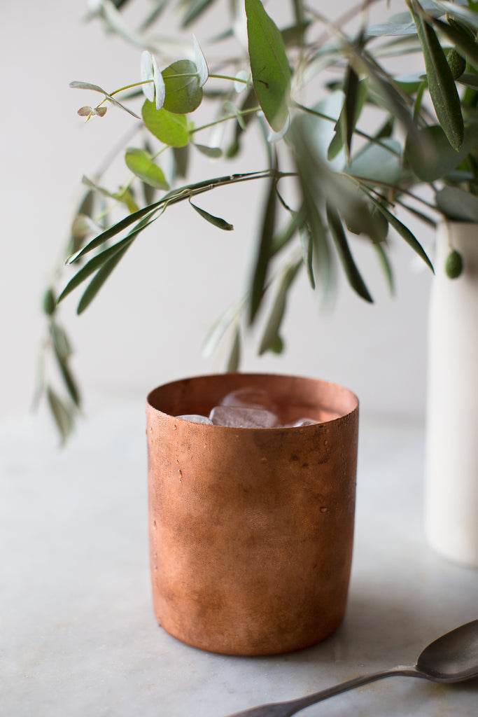 INGREDIENTS LDN handmade copper cup
