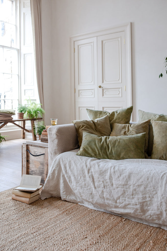 slow natural home decor in neutral colours