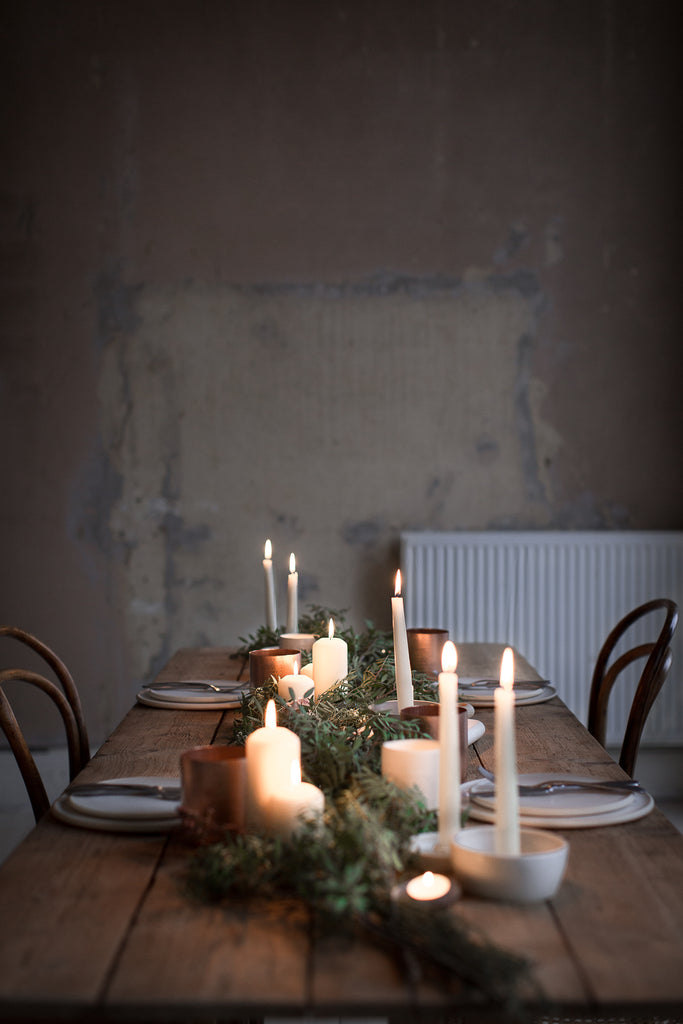 INGREDIENTS LDN candlelit tablescape  