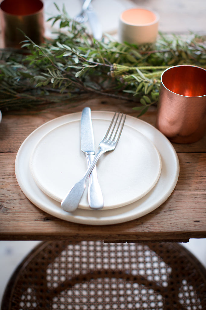 INGREDIENTS LDN green and copper tablescape