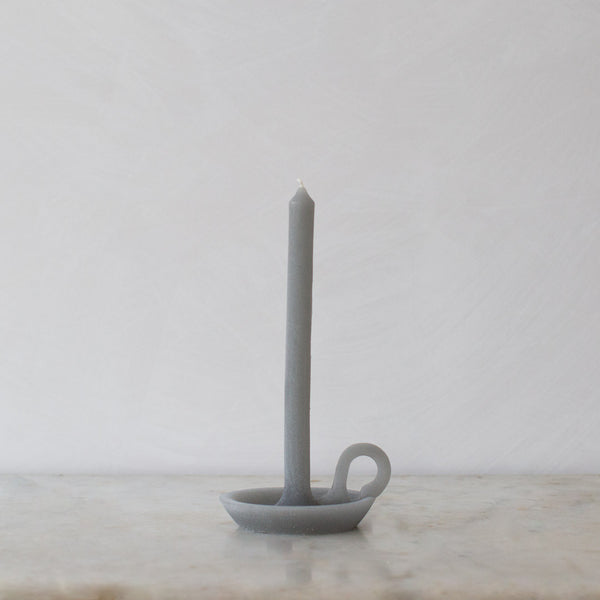 TALLOW CANDLE IN GREY – INGREDIENTS LDN