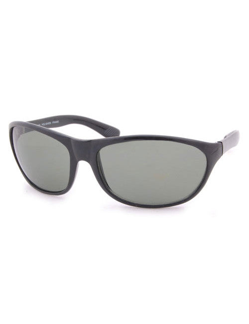 DC - Polarized Gloss Black Frame Sunglasses