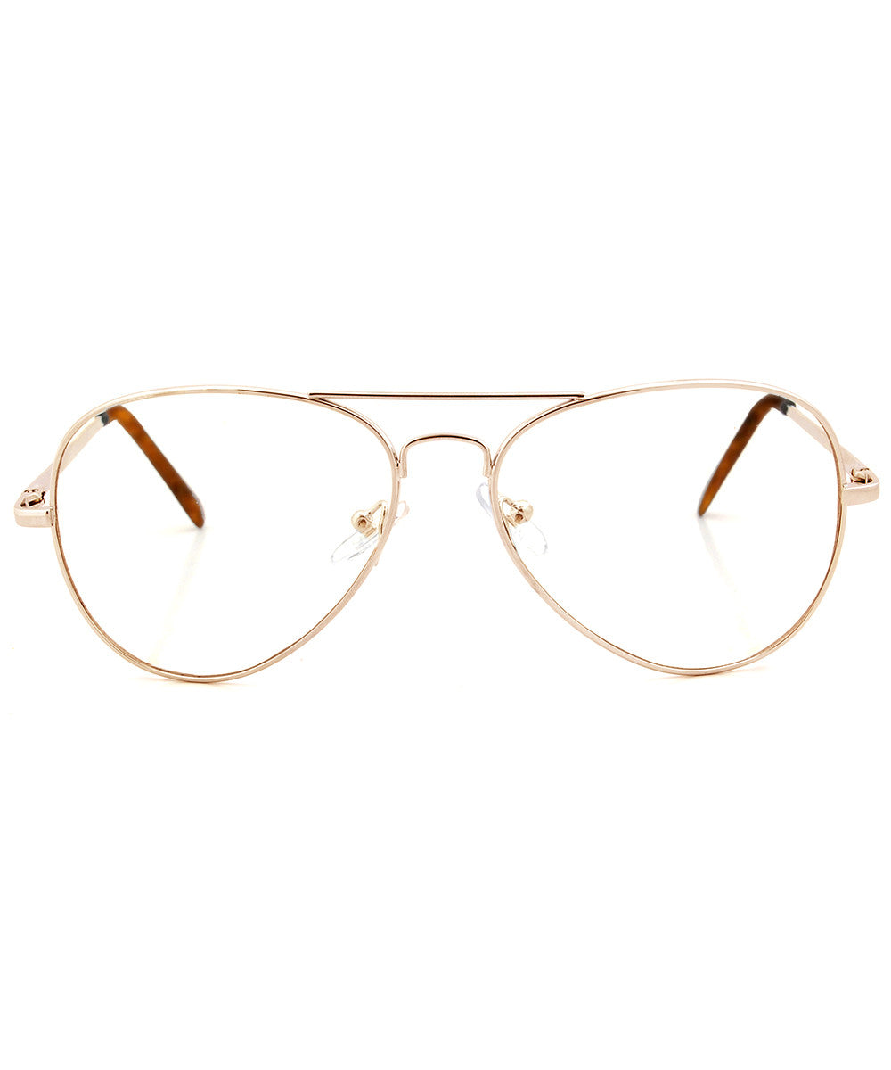 aviator clear glasses in stores