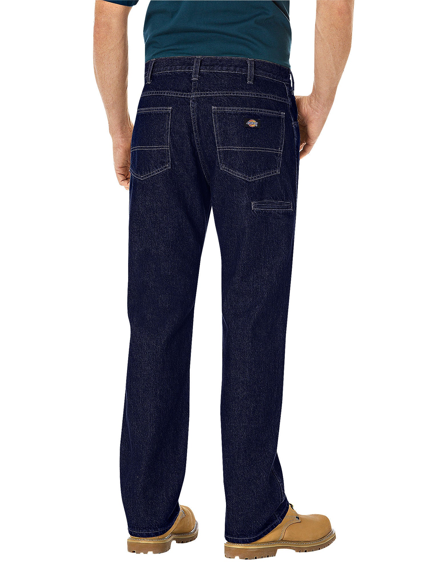 Regular Straight Fit 6-Pocket Jeans 