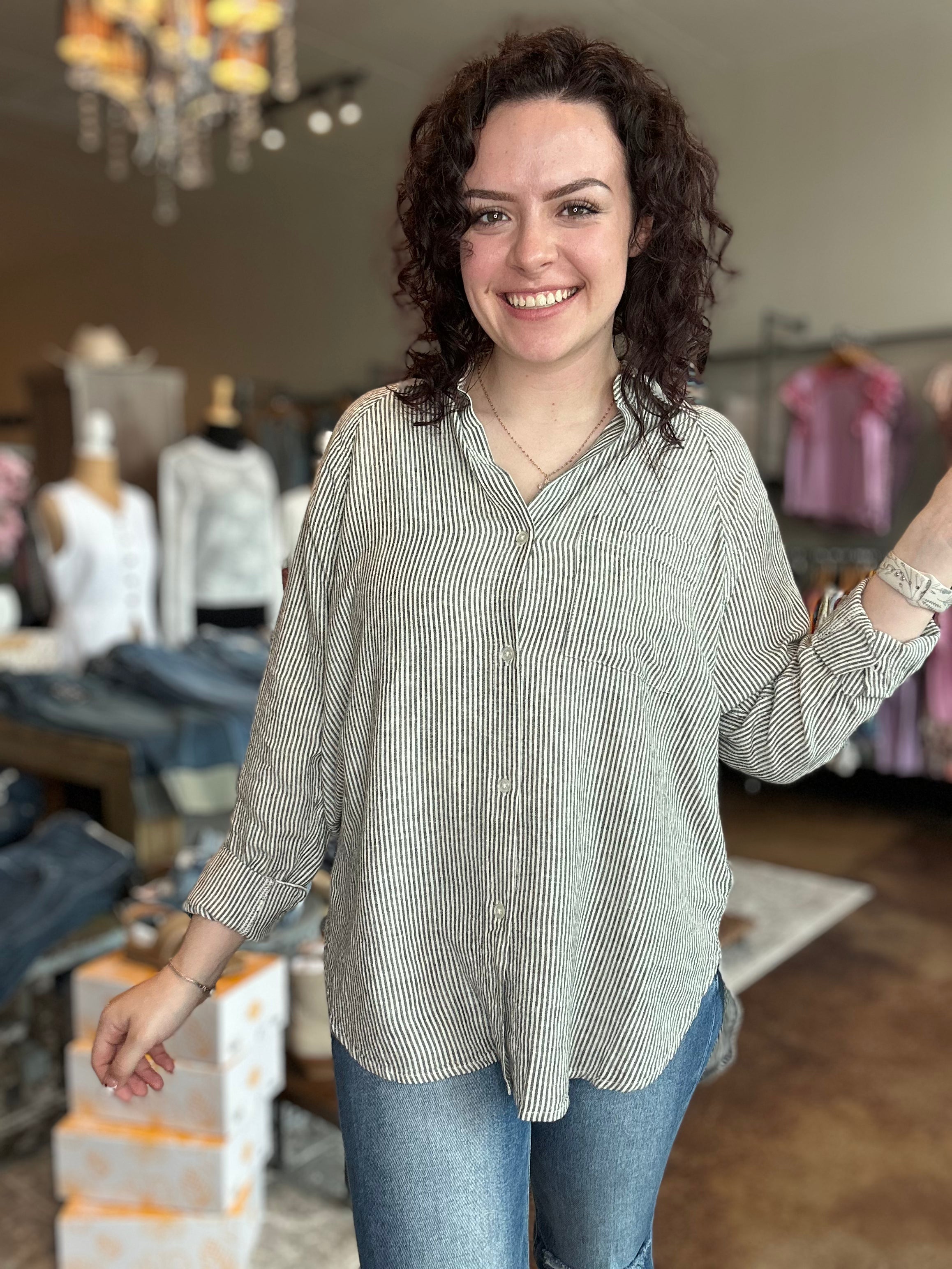 The Perfect Line Top