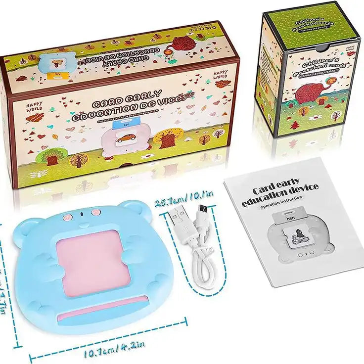 Flash card machine toy for Urdu learning and kids education in Pakistan