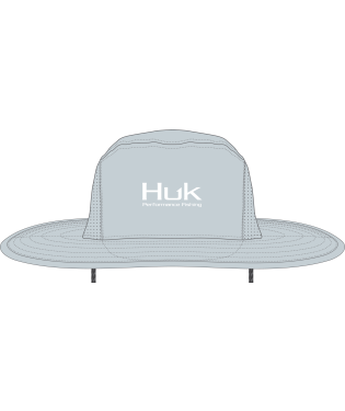 HUK Ocean Palm Straw Hat Volcanic Ash OS