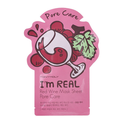 Tony Moly I'm Real Red Wine Sheet Mask