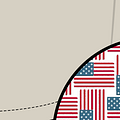 Light Khaki - American Flag