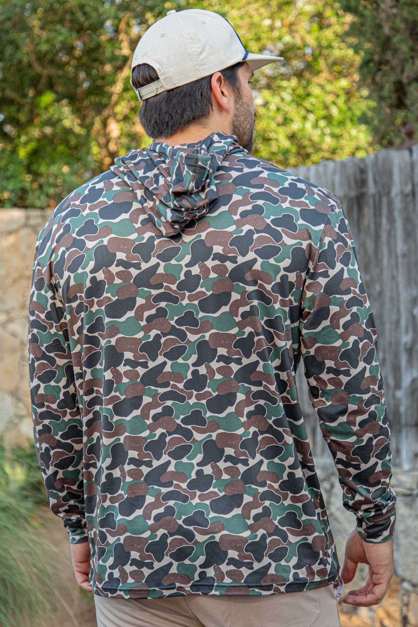 Performance Hoodie - Driftwood Camo – BURLEBO