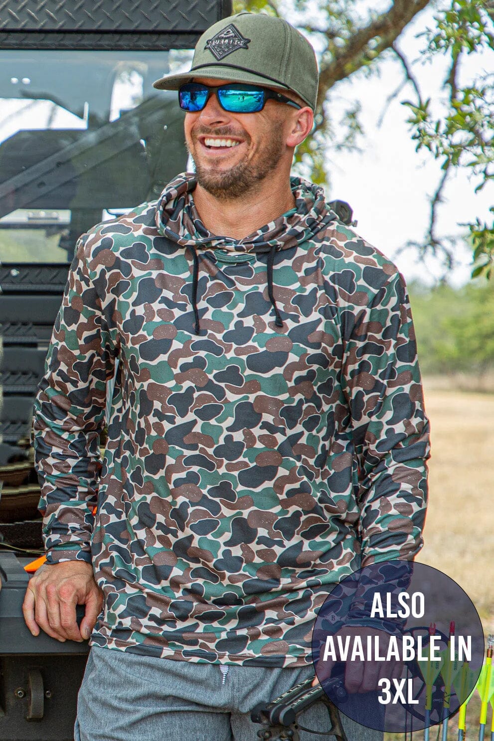 Performance Hoodie - Original Mallard Camo – BURLEBO