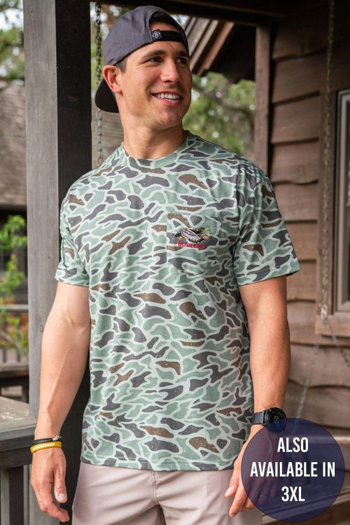 Embroidered Logo Pocket T-Shirt — Camp Wilderness