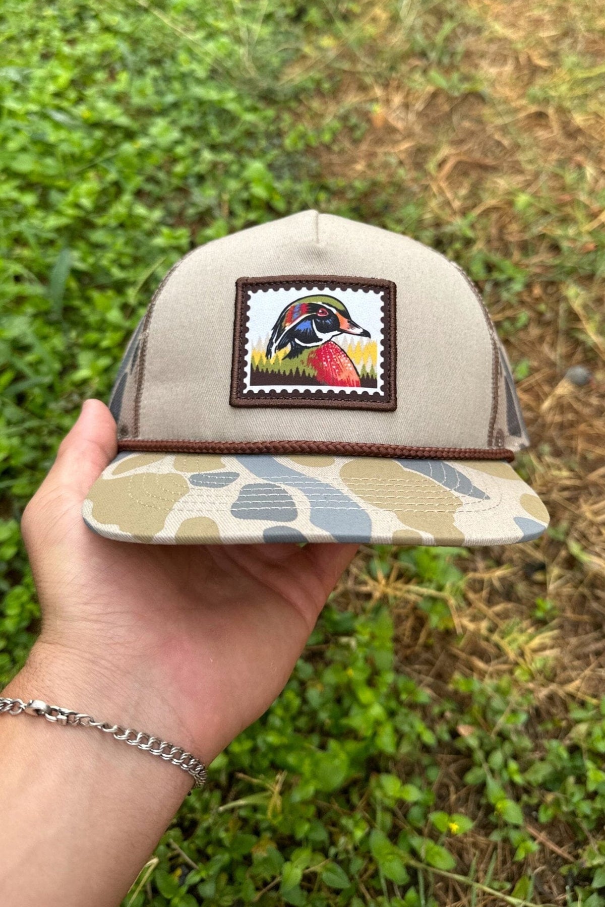 Youth Cap - Retro Camo Duck – BURLEBO