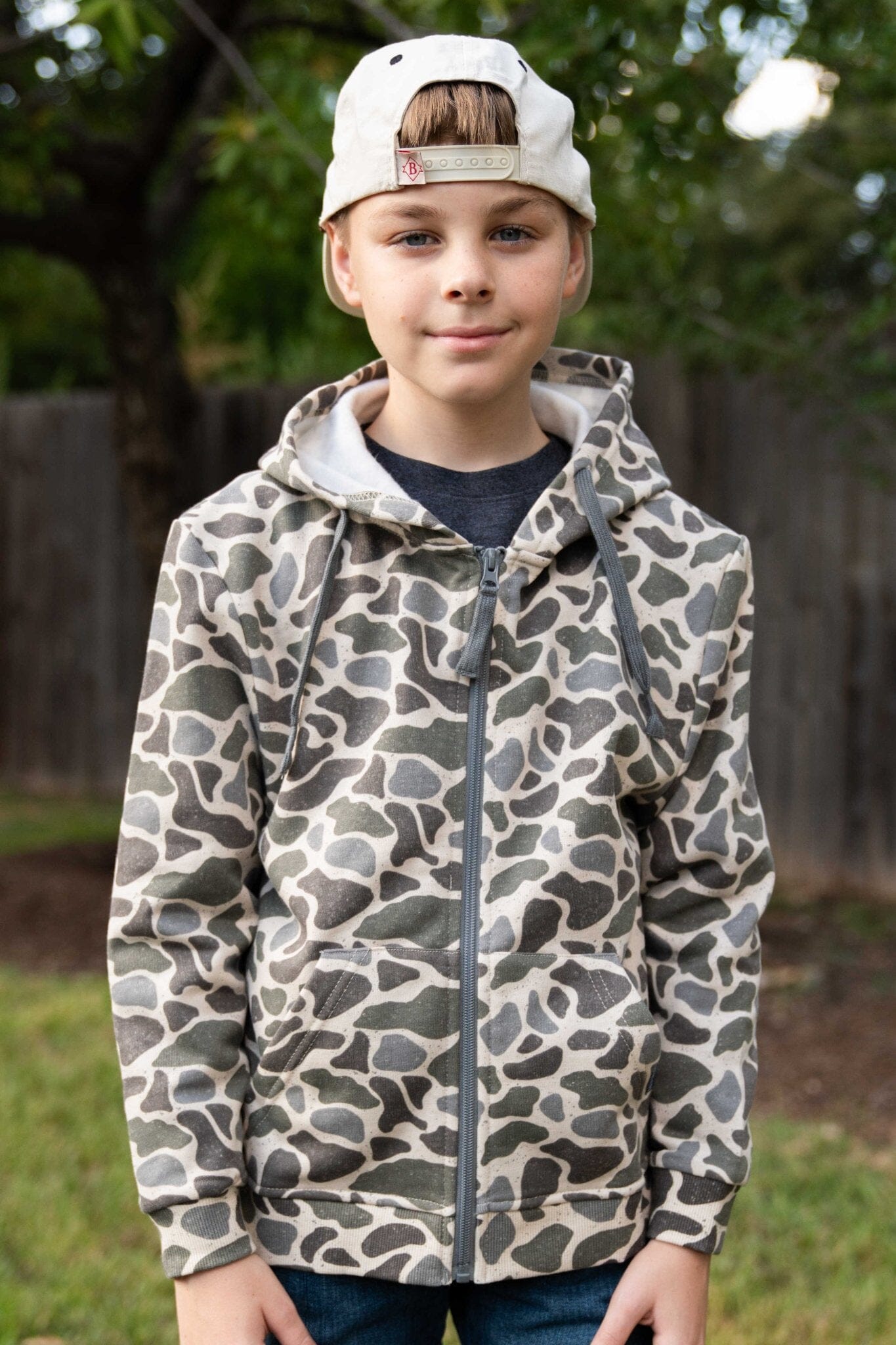 Baby Zip Up - Classic Deer Camo – BURLEBO