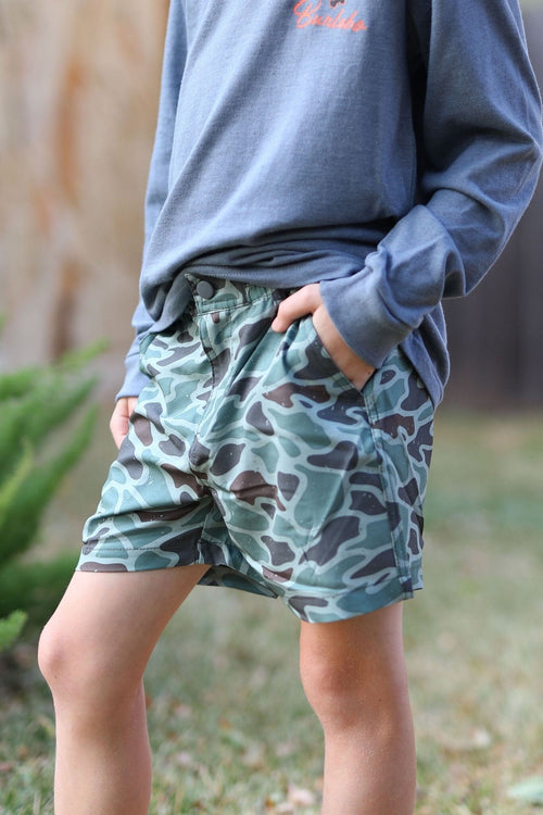 Burlebo Retro Duck Camo Performance Hoodie