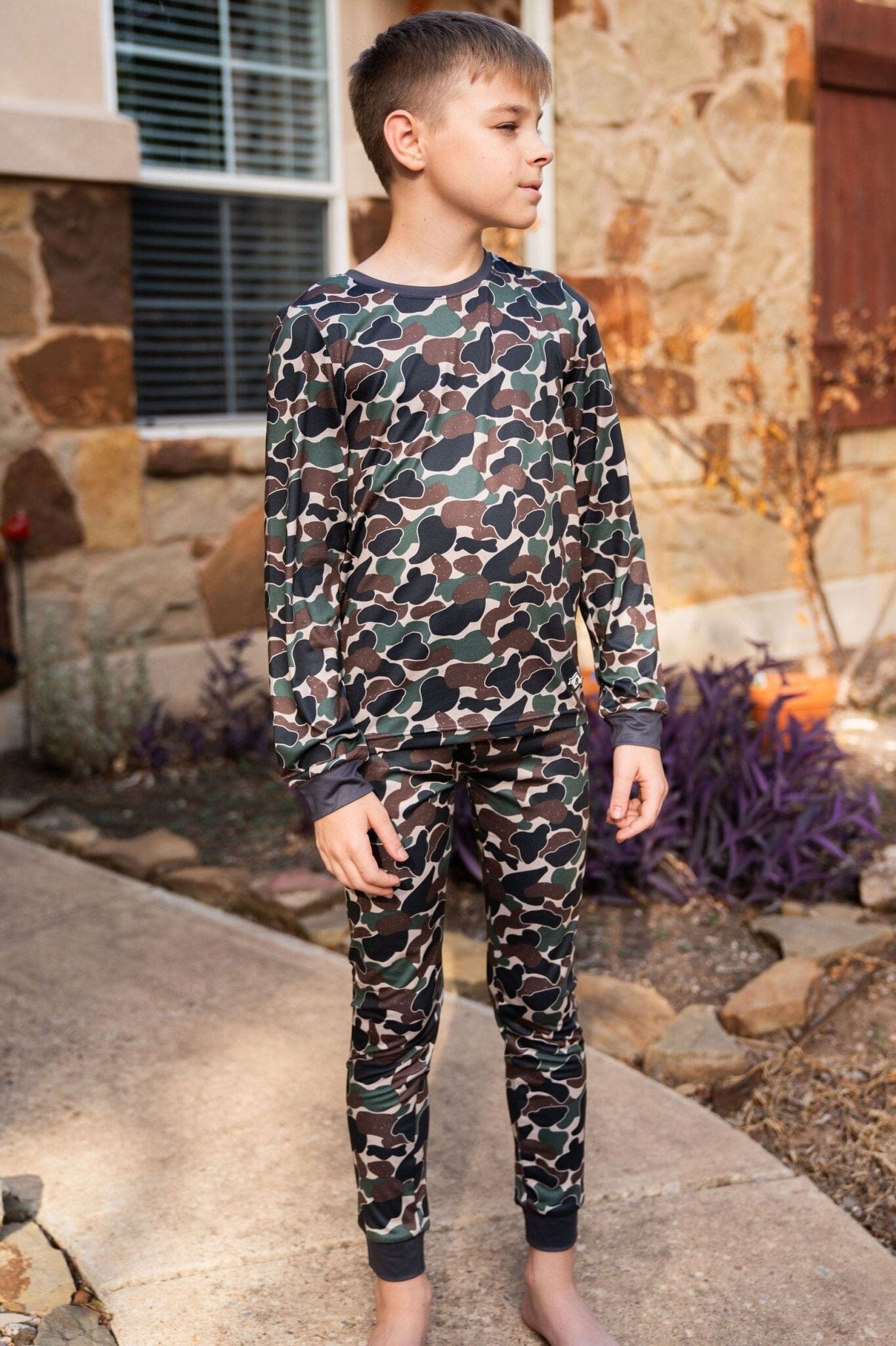 Baby Zip Up - Classic Deer Camo – BURLEBO