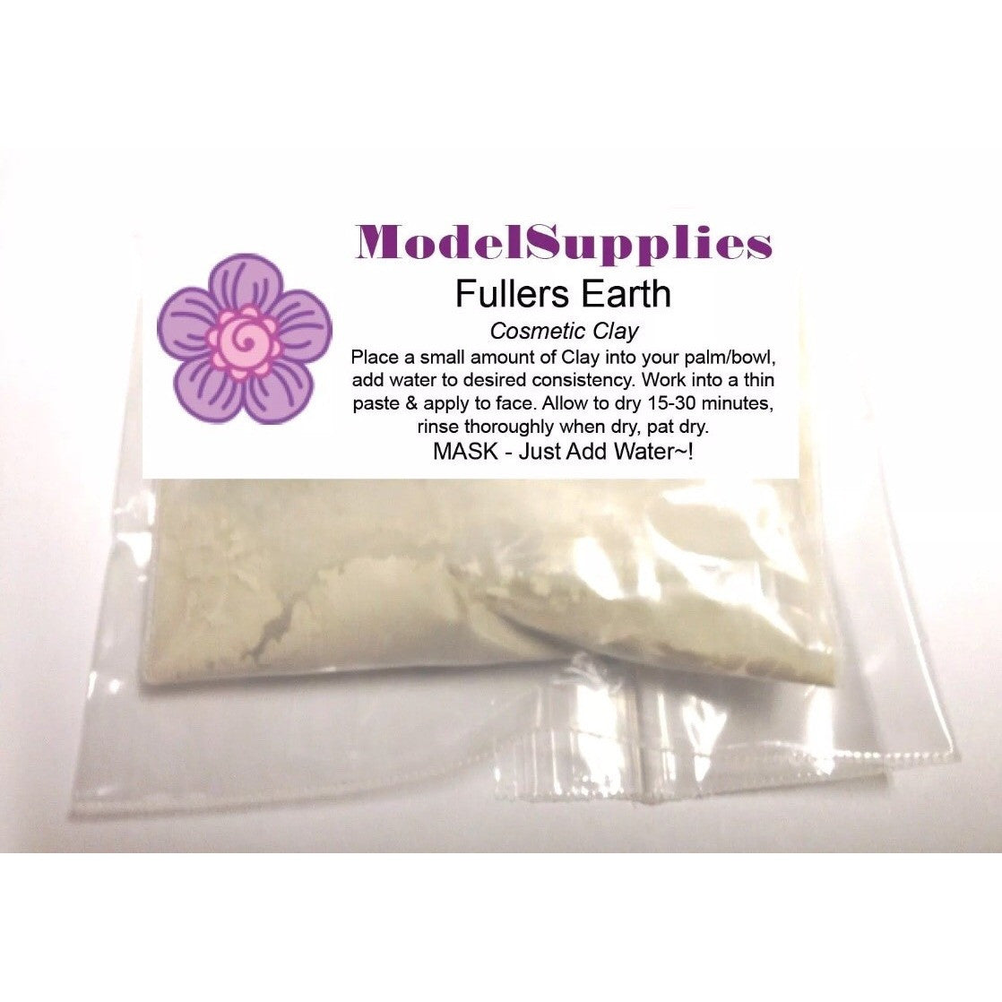 Download 15 Gm Fullers Earth Powder Skin Lightening Mud Masks Modelsupplies PSD Mockup Templates