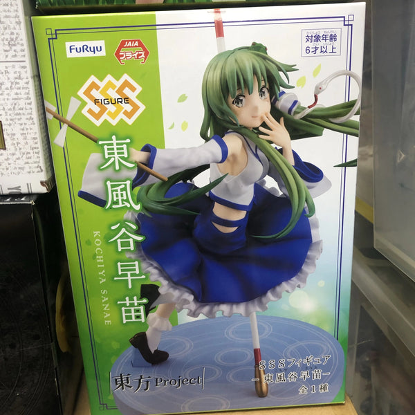 現貨 景品東方project 東風谷早苗手辦模型figure Alphaomegahk