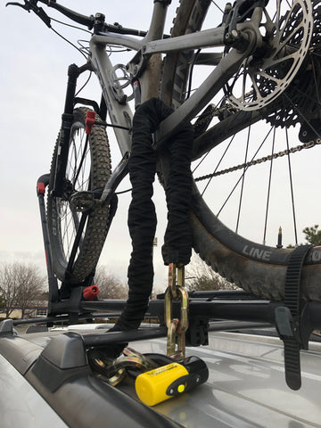 Bike Safer on Roof Rack