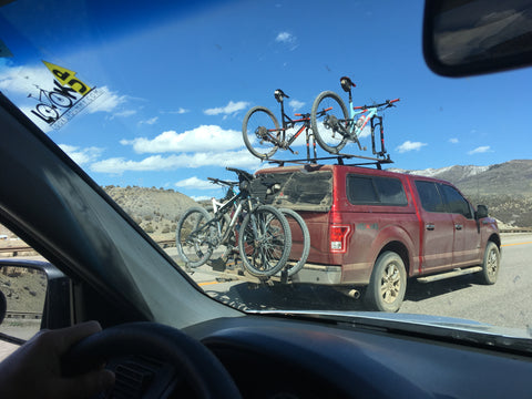 avoid a crash with a roof and rear rack reminder