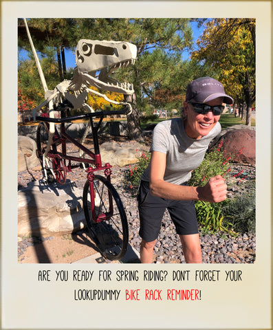 Bike rack reminder 