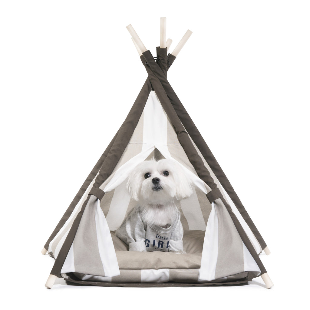 to assemble how small a tent Teepee Designer Cushion Matching  Tent Pet Bed Sandy  with