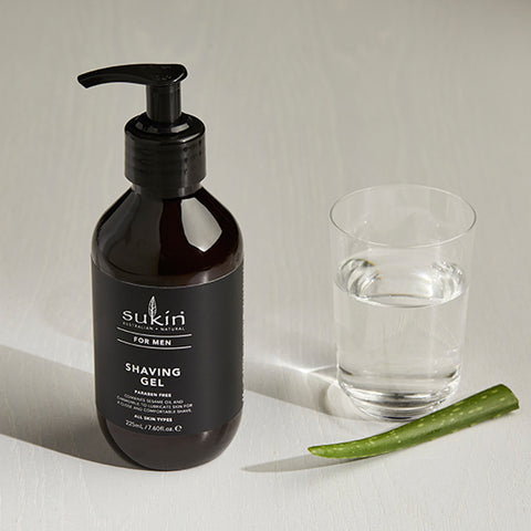 Sukin Men's  Shaving Gel Bottle