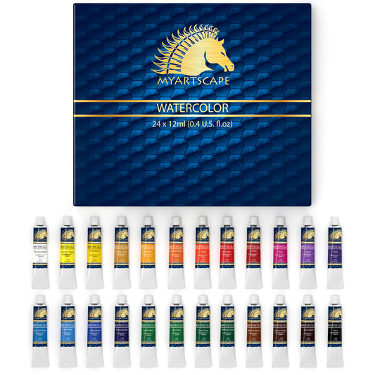 72 Color Set of Acrylic Paint In Large 18ml Tubes — TCP Global