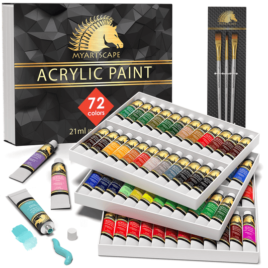 Watercolor Paint Set, 12ml Tubes - 24 Colors – MyArtscape