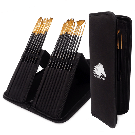 Jackson's : Brush Case For Short Handle Brushes : 29x36cm Open