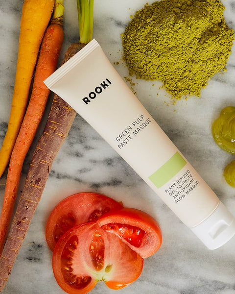 superfood rooki beauty green pulp paste masque