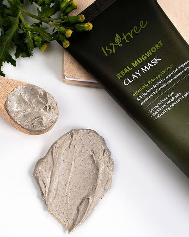 Isntree Real Mugwort Clay Mask