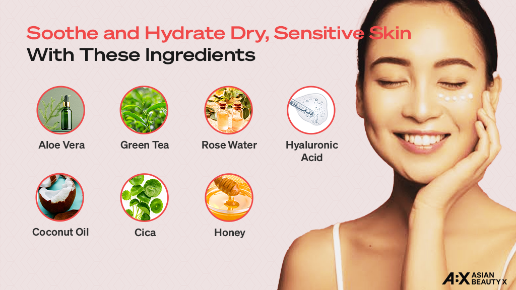 Skincare Ingredients for sensitive skin