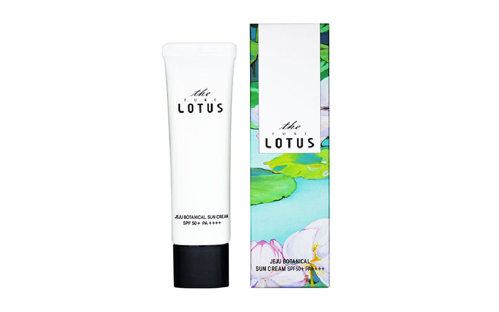 The Pure Lotus Jeju Botanical Sun Cream SPF 50+ PA++++