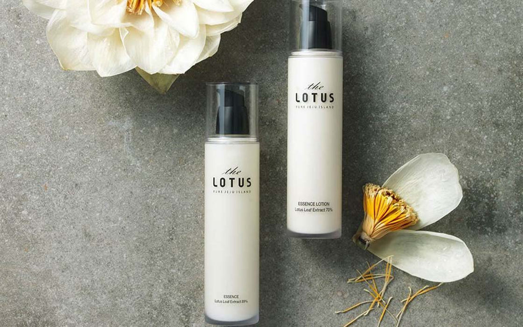 the pure lotus essence and essence lotion