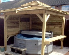 Hot Tub Installation for Sarah and Thomas Roundhill, Hull