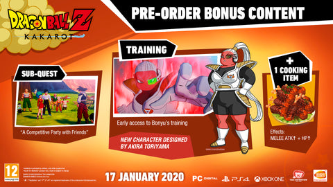 Drago Ball Z Kakarot Preorder Bonus