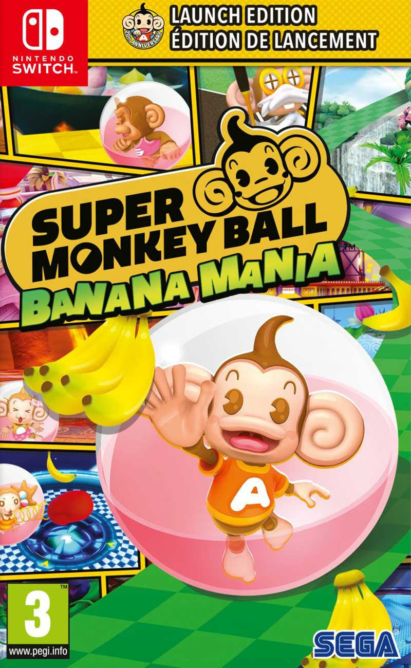 super monkey ball banana mania switch performance