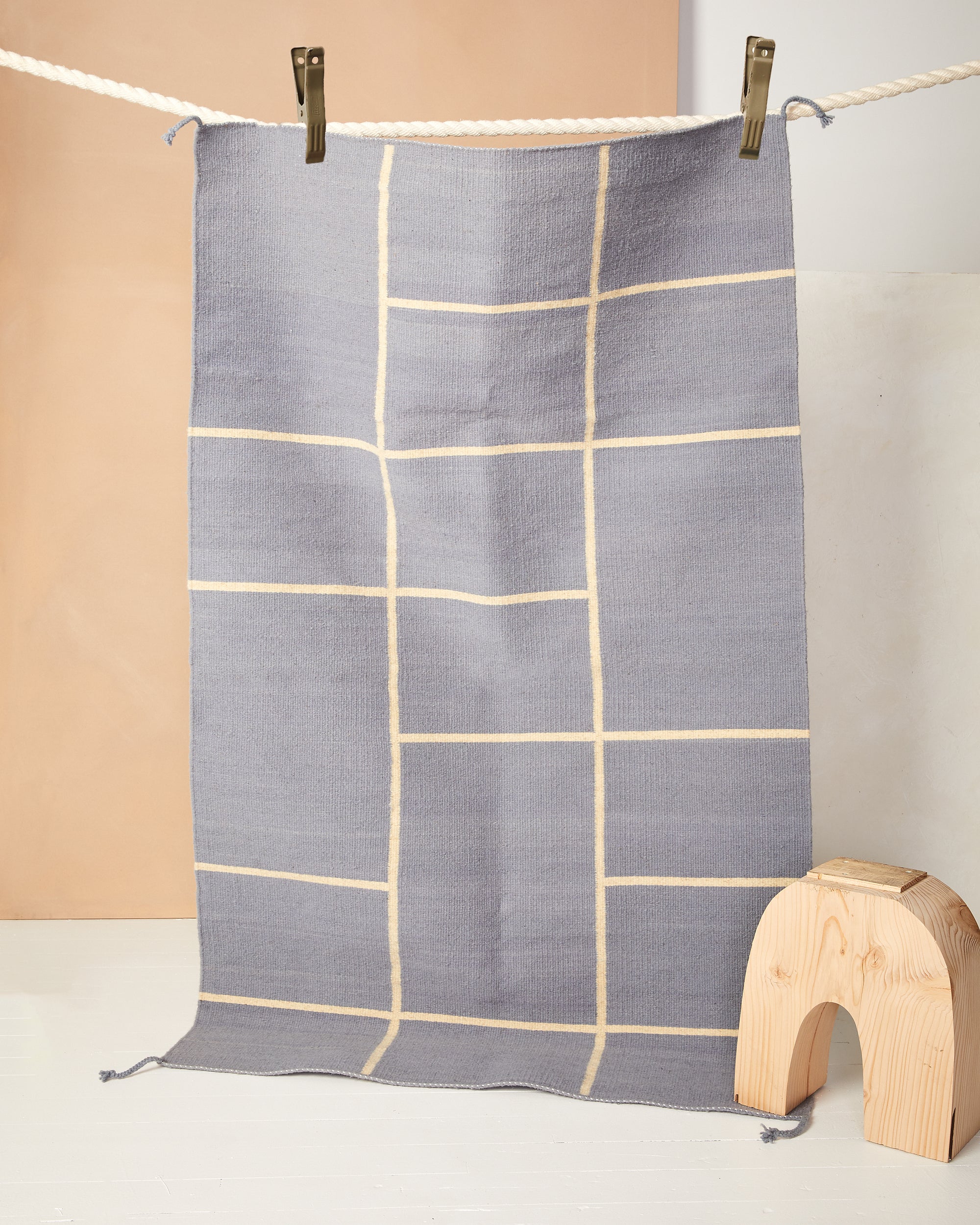 Grid Euro Sham - Ethical & Sustainable Bedding