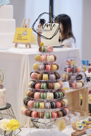 tower of macarons-media event-eat cake today-the cake show