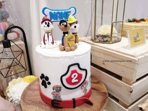eat cake today-cake delivery-the cake show-cake trends 2020- Paw Patrol Cake