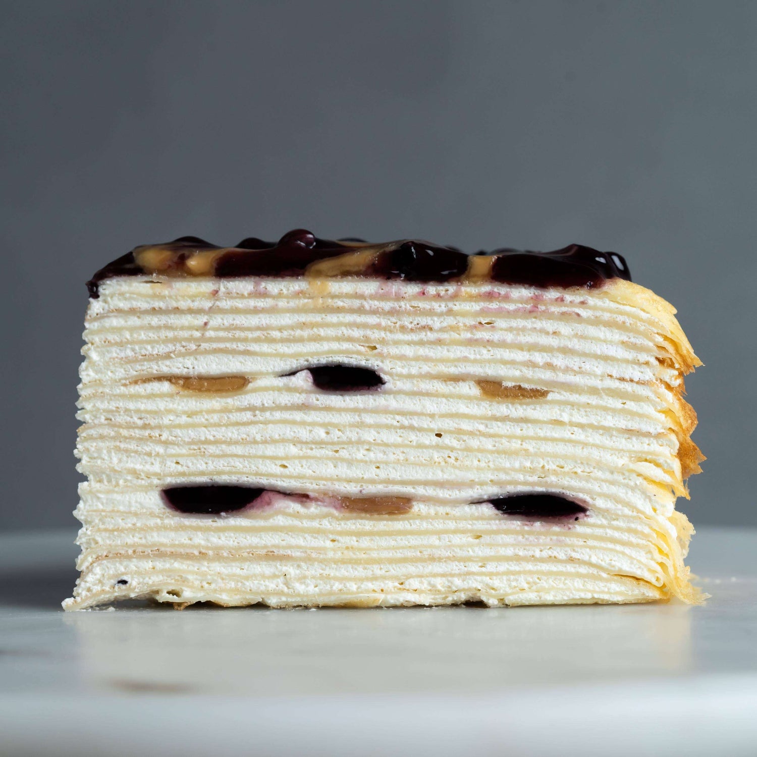 Mille Crepe Cakes Delivery Klang Valley | Vanilla Mille Crepe