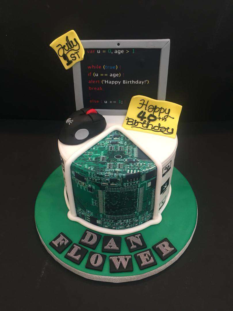Computer Cake Idea 2 | Computer cake, Cake, Special cake