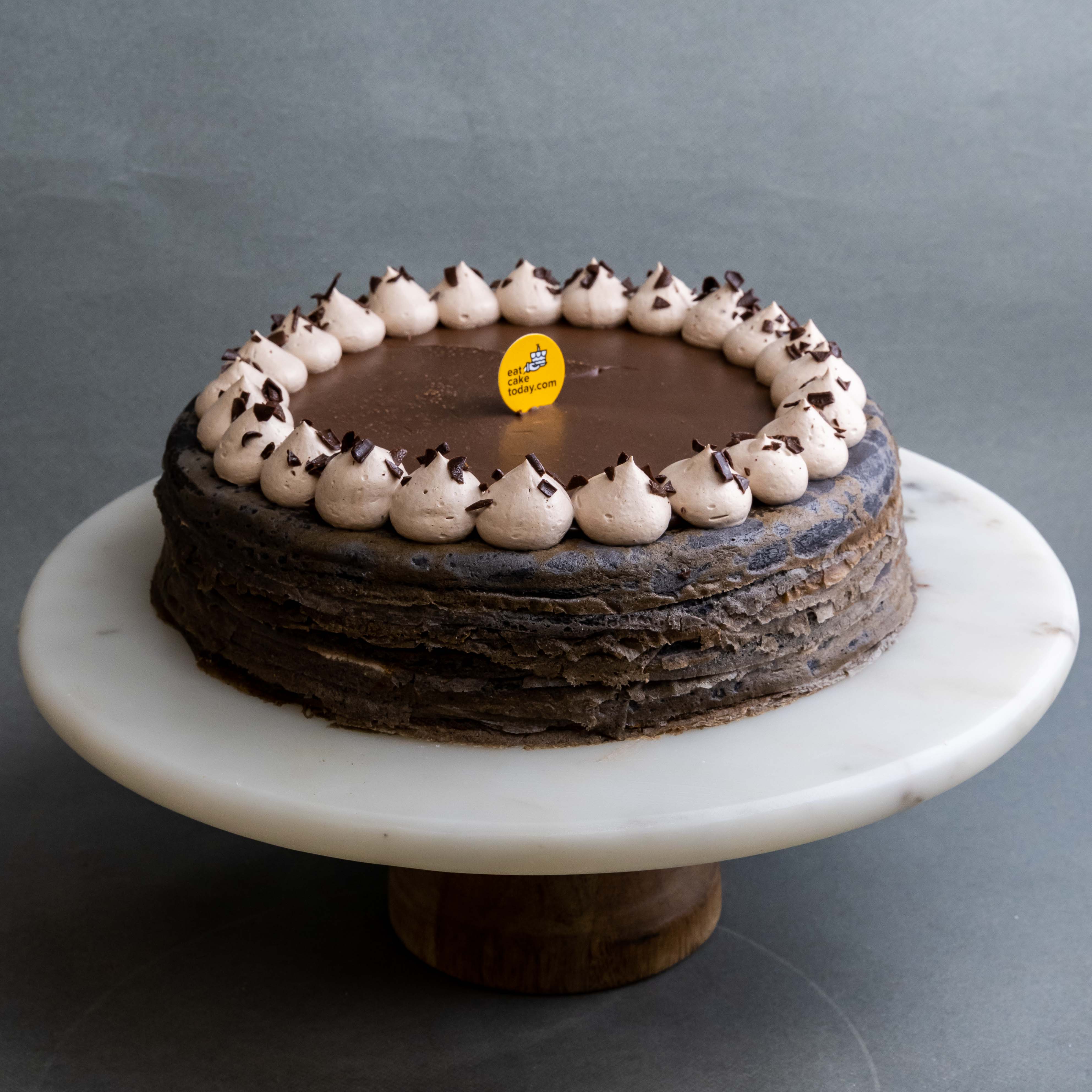 Conçu - Nothing says celebration like Conçu's 𝕋𝕚𝕣𝕒𝕞𝕚𝕤𝕦 ℂ𝕒𝕜𝕖. A  soft and light vanilla genoise, layered with creamy mascarpone and whipped  chocolate ganache cream to create the perfect symphony of flavours. A