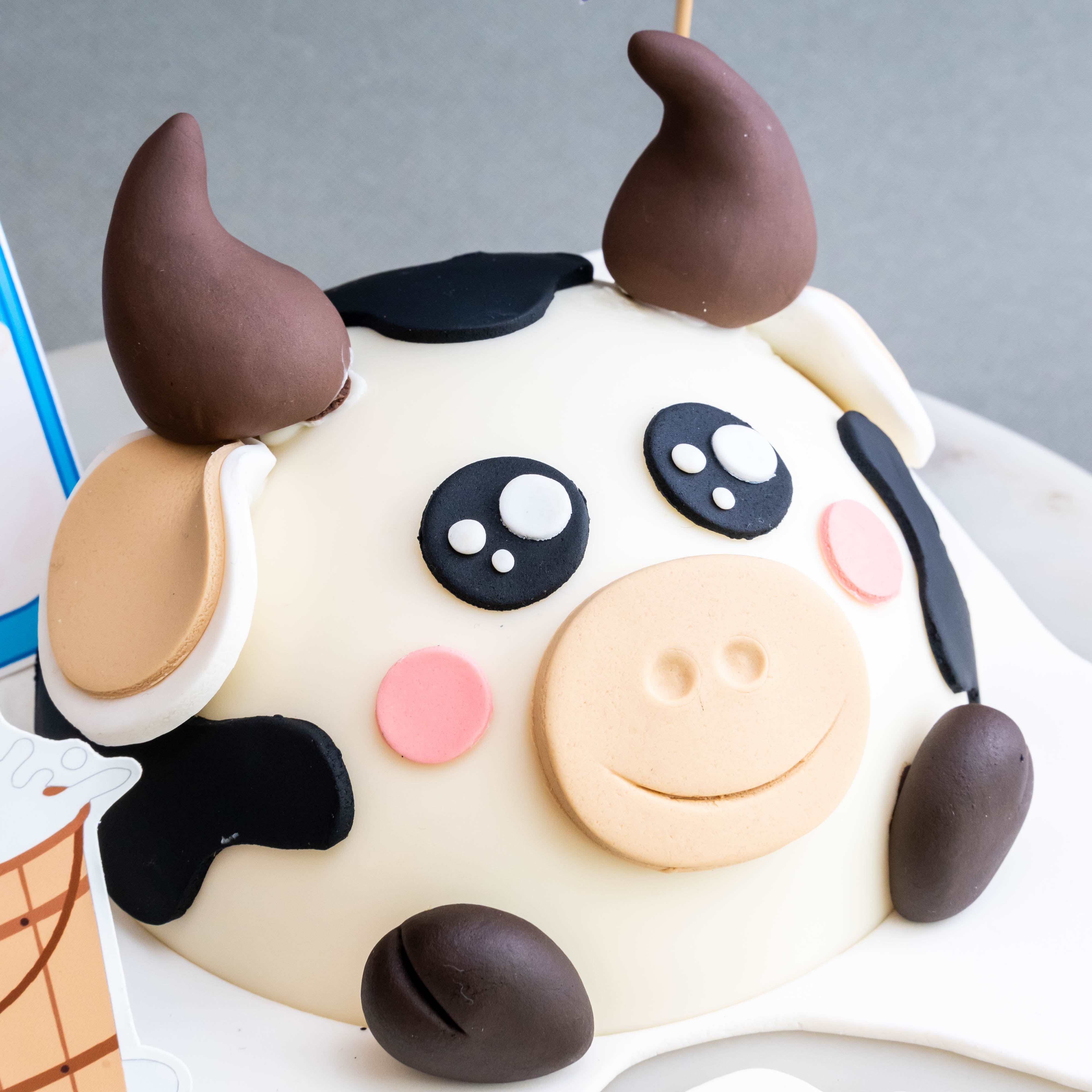 Wedding & Celebrations :: Party Supplies :: Cake Toppers :: Moo Moo I'm Two  Cute Cow Calf Edible Image Birthday 2 year old birthday party Image Edible  Cake Topper Frosting Sheets Icing Frosting Photo