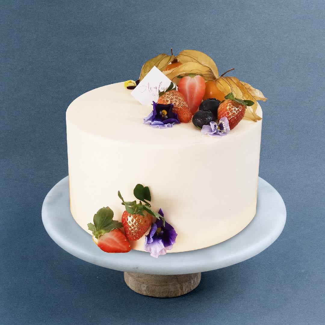 Passion Fruit, White Chocolate & Coconut Layer Cake - Domestic Gothess