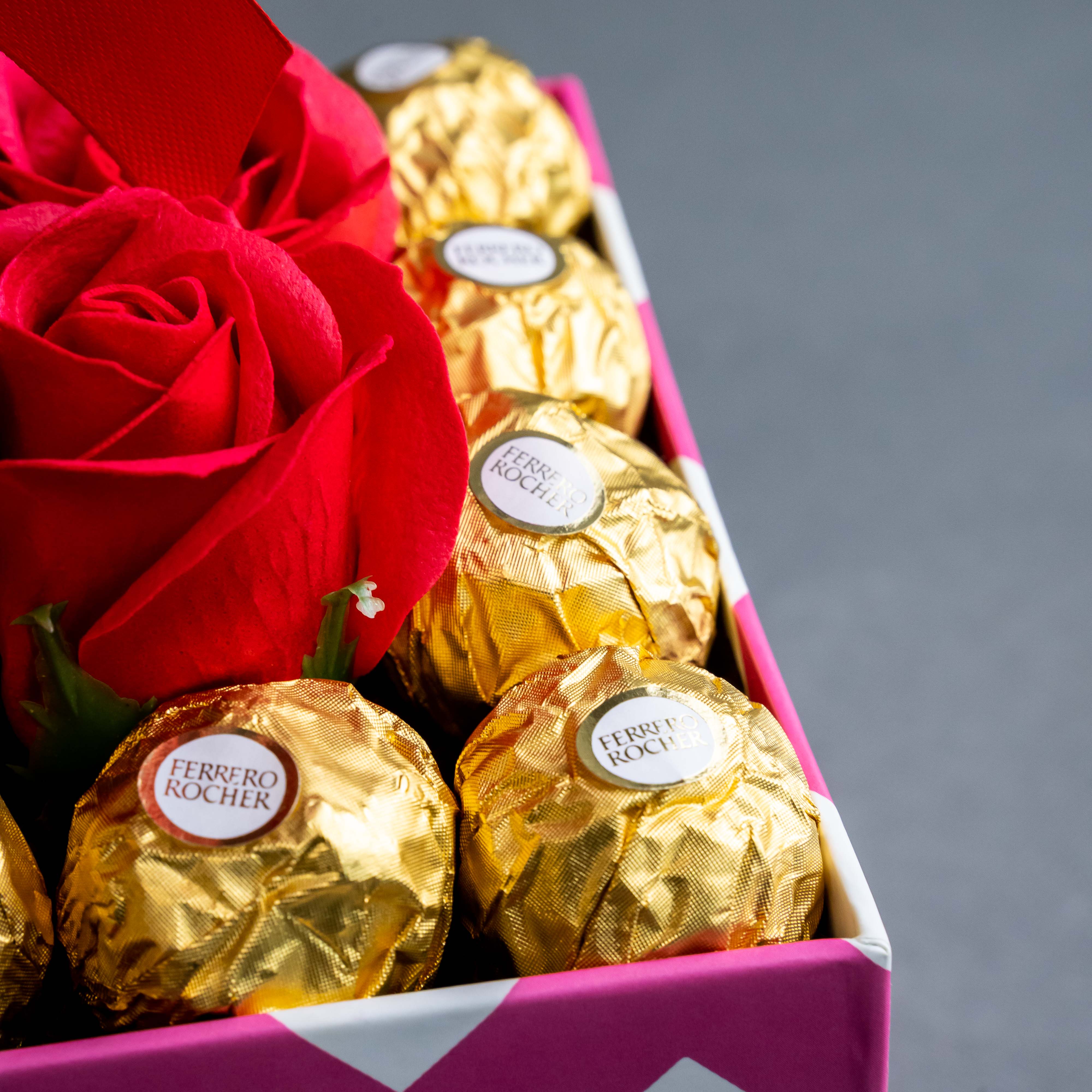 Gubahan Chocolate Bouquet Box mudah