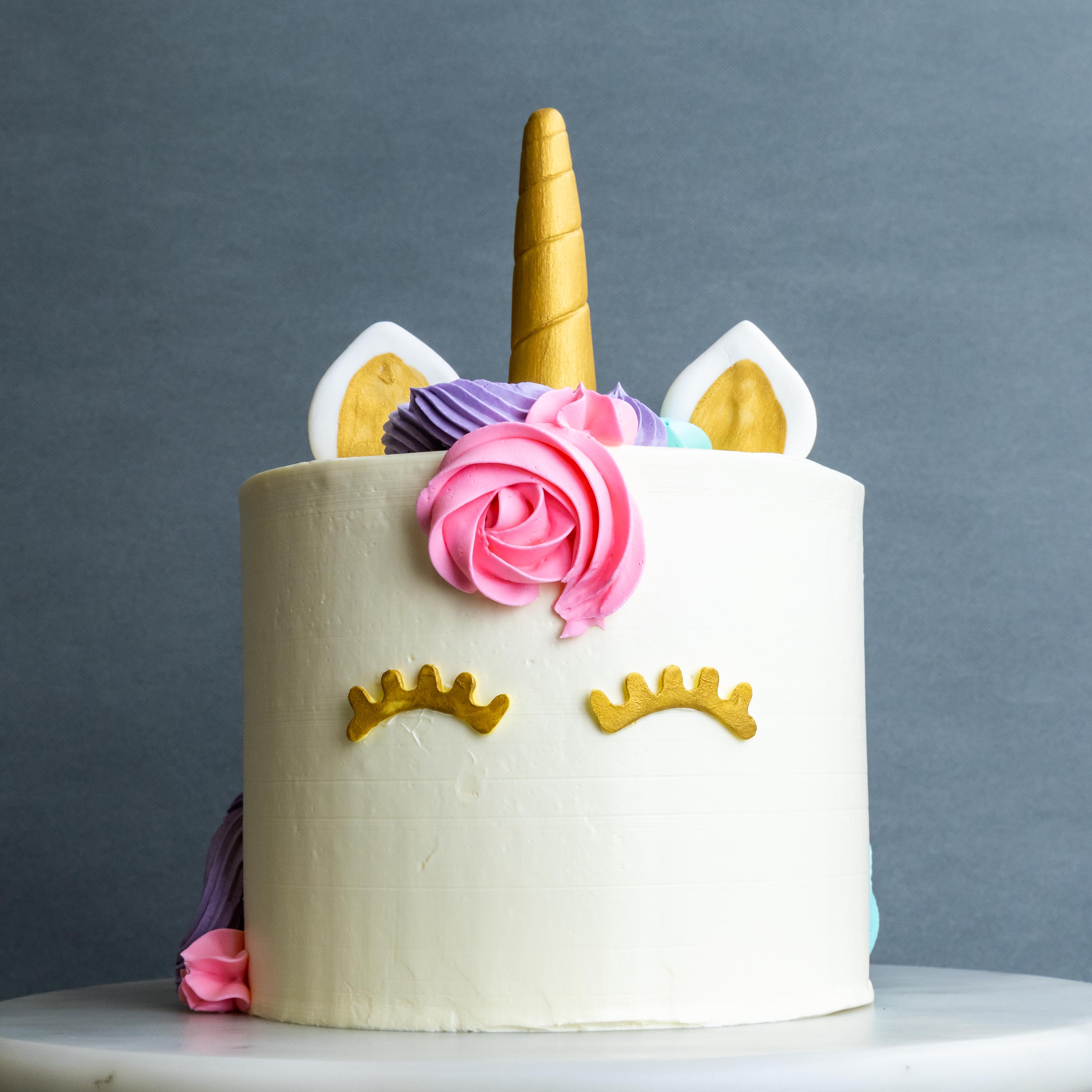Order Hearty Birthday Unicorn Cake Online From KING BAKER'S N BIRTHDAY  DECOR'S,Muzaffarnagar