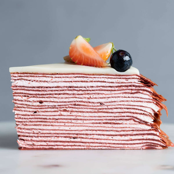 Red Velvet Mille Crepe 8